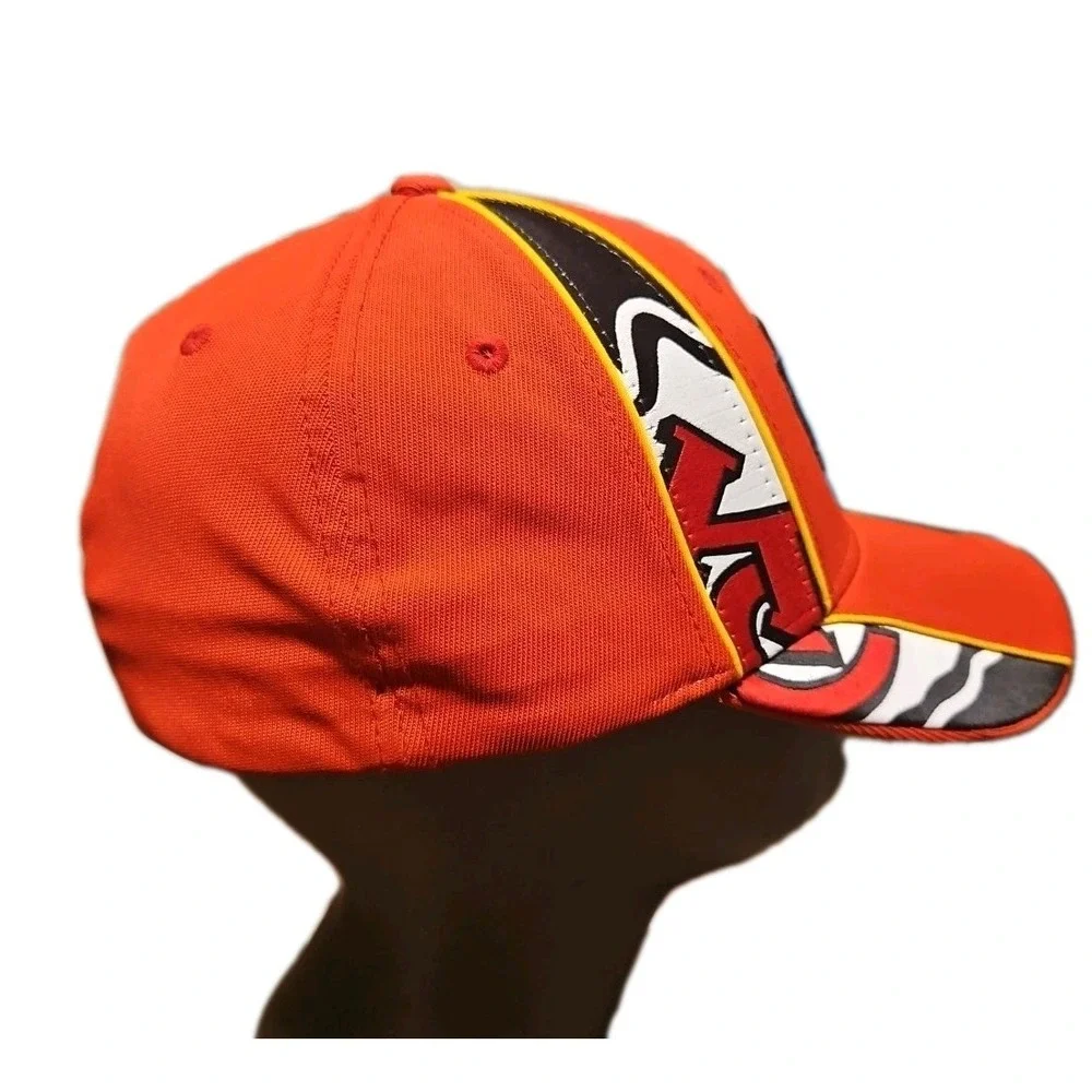 NFL Kansas‎ City Chiefs Reebok Baseball Cap Hat OSFA Stretch Fit Sideline